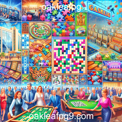 A Magia dos Jogos de Quebra-Cabeça em oakleafpg